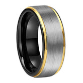Bisous Tungsten Ring